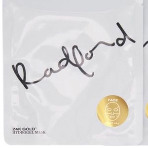 NWT Radford 24K Gold Hydrogel Sheet Mask